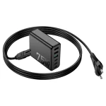 ایستگاه شارژ C133A Earl با توان 75 وات – PD 45W + QC3.0 برای مک‌بوک و گوشی