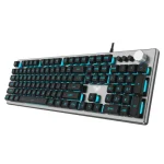کیبورد گیم سیم دار آئولا مدل F2028 با نور RGB، احساس مکانیکی، کلیدهای مولتی مدیا و طراحی کاربرپسند. ✅ عمر کلیدها بیش از 10 میلیون بار، کلیدهای قابل جابجایی، ایده‌آل برای گیمرها.