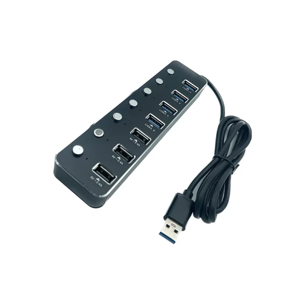 هاب USB 3.0 هفت پورت کی نت H10
