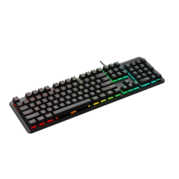 کیبورد مکانیکی K310B: 6 ویژگی حرفه‌ای با بدنه فلزی، RGB و ضد Ghosting برای گیمرها!
