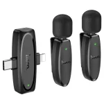 میکروفن بی‌سیم L15 Crystal: 6 ویژگی با نویز کشی، تأخیر 15ms و قابلیت شارژ تلفن!