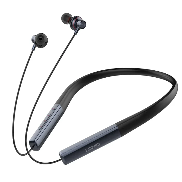 هدست بی‌سیم نک‌بند مدل N01 – بلوتوث 5.3، USB-C و ماکروفن HD
