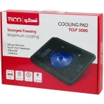 پایه خنک کننده لپ تاپ تسکو TCLP 3000: 5 ویژگی با فن 1000 RPM، جنس ترکیبی فلز و پلاستیک و نشانگر LED!