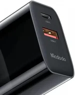 آداپتور شارژ سریع Mcdodo مدل CH-0921 – 33W با پورت USB-C PD و USB-A
