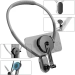 هولدر گردنی موبایل SCS-NH001 – پایه گردنبندی با چرخش 360 درجه برای تماشای ویدیو و لایو