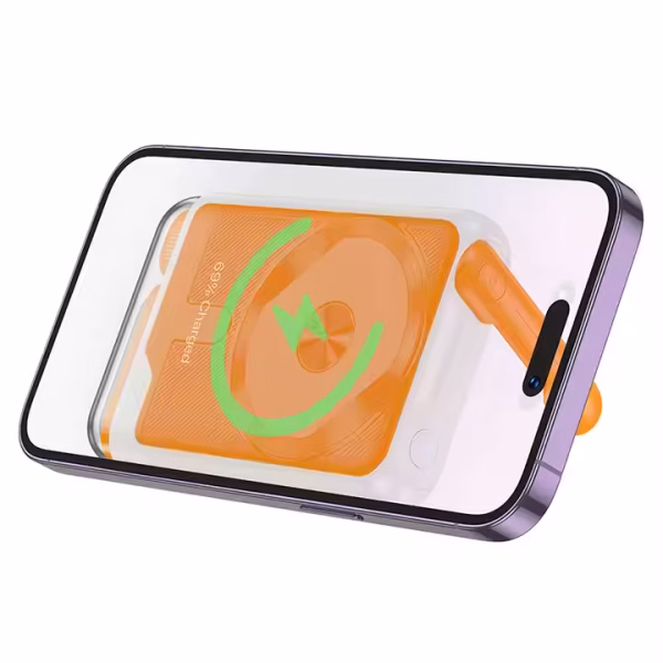 پاوربانک مغناطیسی Borofone BJ69 با چراغ شب و شارژ سریع PD 20W – مناسب آیفون و دستگاه‌های