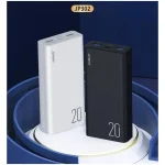 پاوربانک جووی مدل JP-312 | ظرفیت 20000 میلی‌آمپر ساعت