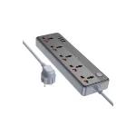 چندراهی برق بروفون BAC5A با 5 پریز، خروجی USB-C 20W، 3 پورت USB-A و محافظ ولتاژ. توان 2500 وات، کابل 1.5 متری، سازگار با پریز ایران. ایده‌آل برای خانه و دفتر.چندراهی برق بروفون BAC5A با 5 پریز، خروجی USB-C 20W، 3 پورت USB-A و محافظ ولتاژ. توان 2500 وات، کابل 1.5 متری، سازگار با پریز ایران. ایده‌آل برای خانه و دفتر.