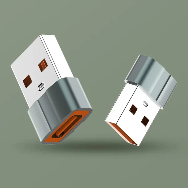مبدل USB-C به USB الدینیو LC150 | اداپتور OTG، فلش و شارژ، فلزی و جمع‌وجور