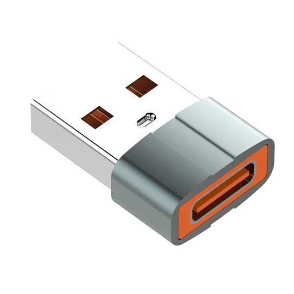 مبدل USB-C به USB الدینیو LC150 | اداپتور OTG، فلش و شارژ، فلزی و جمع‌وجور
