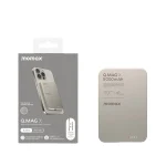 پاوربانک مومکس IP116A 5000mAh | شارژ مگنتی + PD + USB-C