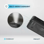 پاوربانک خورشیدی Powerology 27000mAh | شارژ بی‌سیم، 22.5W، PD 20W، ضد آب IP54