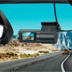 دوربین داشبورد هوکو مدل DV8 — ضبط دو کاناله (جلو 2K + عقب 720p)، لنز 140°، دید در شب Starlight، WiFi، خازن ایمن، صفحه‌نمایش 2.47 اینچ، پشتیبانی از کارت 128GB، زبان فارسی. گارانتی اصل.