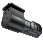 دوربین داشبورد هوکو مدل DV8 — ضبط دو کاناله (جلو 2K + عقب 720p)، لنز 140°، دید در شب Starlight، WiFi، خازن ایمن، صفحه‌نمایش 2.47 اینچ، پشتیبانی از کارت 128GB، زبان فارسی. گارانتی اصل.