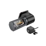 دوربین داشبورد هوکو مدل DV8 — ضبط دو کاناله (جلو 2K + عقب 720p)، لنز 140°، دید در شب Starlight، WiFi، خازن ایمن، صفحه‌نمایش 2.47 اینچ، پشتیبانی از کارت 128GB، زبان فارسی. گارانتی اصل.