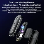 میکروفن یقه‌ای یسیدو مدل KR16 — بی‌سیم، دو میکروفن Lavalier، کاهش نویز، مناسب برای لایو استریم، پادکست و ویدیوهای آموزشی. فرکانس 20Hz-20kHz، حساسیت 38dB، کیس شارژ، سازگار با گوشی و لپ‌تاپ.
