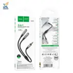 کابل تبدیل جک به RCA هوکو UPA21 | 25cm، HIFI AUDIO، ضد خم - تصویر 5