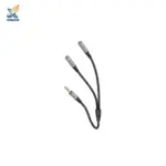 کابل تبدیل جک به RCA هوکو UPA21 | 25cm، HIFI AUDIO، ضد خم - تصویر 3