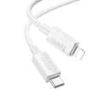 کابل شارژ 20 وات Lightning به USB-C هوکو مدل X107 طول1 متر