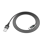 کابل شارژ USB به لایتنینگ هوکو U76 | 1.2 متر، 2 آمپر، انتقال دیتا