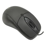 ماوس HP S1 با حسگر اپتیکال 1600 DPI، طراحی ارگونومیک، قابلیت دو دسته و کابل 110 سانتی‌متری. بدون نیاز به درایور — مناسب برای خانه و اداره.