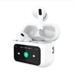 ایرپاد Airpods Pro A12 با صفحه نمایش لمسی، 4 حالت نویزکنسلینگ، ریموت عکاسی و مقاوم در برابر عرق. مناسب برای ورزش، موسیقی و تماس.