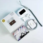 ایرپاد Airpods Pro A12 با صفحه نمایش لمسی، 4 حالت نویزکنسلینگ، ریموت عکاسی و مقاوم در برابر عرق. مناسب برای ورزش، موسیقی و تماس.