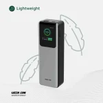 پاوربانک گرین لاین ولتورا با ظرفیت 20000mAh، شارژ سریع 100 وات (PD) و نمایشگر TFT. مناسب برای لپ‌تاپ و گوشی — سبک و جمع‌وجور.