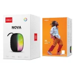 اسپیکر بلوتوثی هیسکا B41 با صدای 5 واتی، نور RGB هماهنگ با موسیقی، باتری 1800mAh و پخش تا 4 ساعت. اتصال بلوتوث 5، USB و AUX.