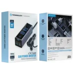 مبدل برق خودرو پاورولوژی PWCUQC044 با توان 300 وات، کابل 54 سانتی‌متری و استانداردهای ایمنی. مناسب برای لپ‌تاپ و گوشی، نه سشوار!