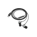 هندزفری بروفون مدل BM95 Type-C با صدای HIFI، میکروفون HD، کلید کنترل تماس و موسیقی، درایور 10 میلی‌متری و پورت USB-C. مناسب برای گوشی‌های مدرن. اصالت گارانتی‌شده و ارسال سراسر کشور.