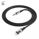 کابل تبدیل USB-C به جک 3.5 میلی متری بروفون مدل BL19 طول 1 متر - تصویر 2