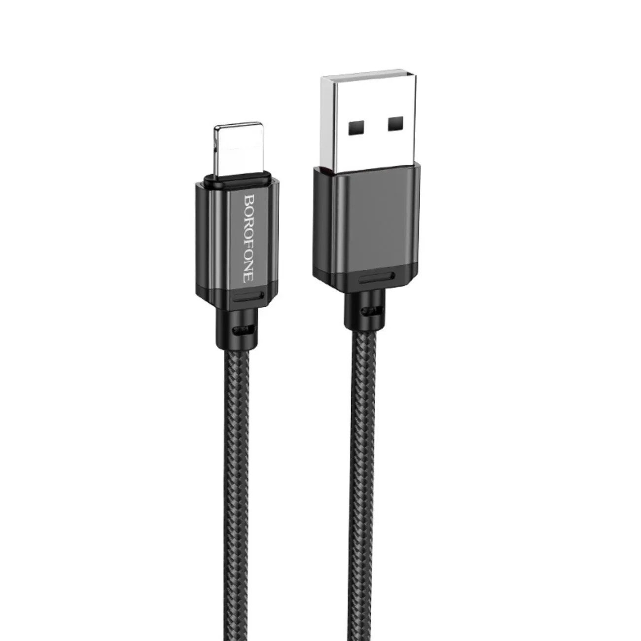 کابل شارژ آیفون بروفون BOROFONE BX87 Sharp USB to Lightning charging data cable black 5 کابل شارژ آیفون بروفون BOROFONE BX87 Sharp USB to Lightning charging data cable black