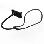 نگهدارنده گوشی موبایل تسکو مدل THL 1200 با قابلیت استفاده روی گردن، ساخته‌شده از ABS، سیلیکون و فوم. مناسب برای گوشی و تبلت 4.7 تا 11 اینچ. آزادی دست و کاهش فشار روی گردن.