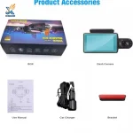 دوربین ثبت وقایع خودرو (Dash Cam) مدل A68 - تصویر 5