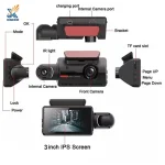 دوربین ثبت وقایع خودرو (Dash Cam) مدل A68 - تصویر 4