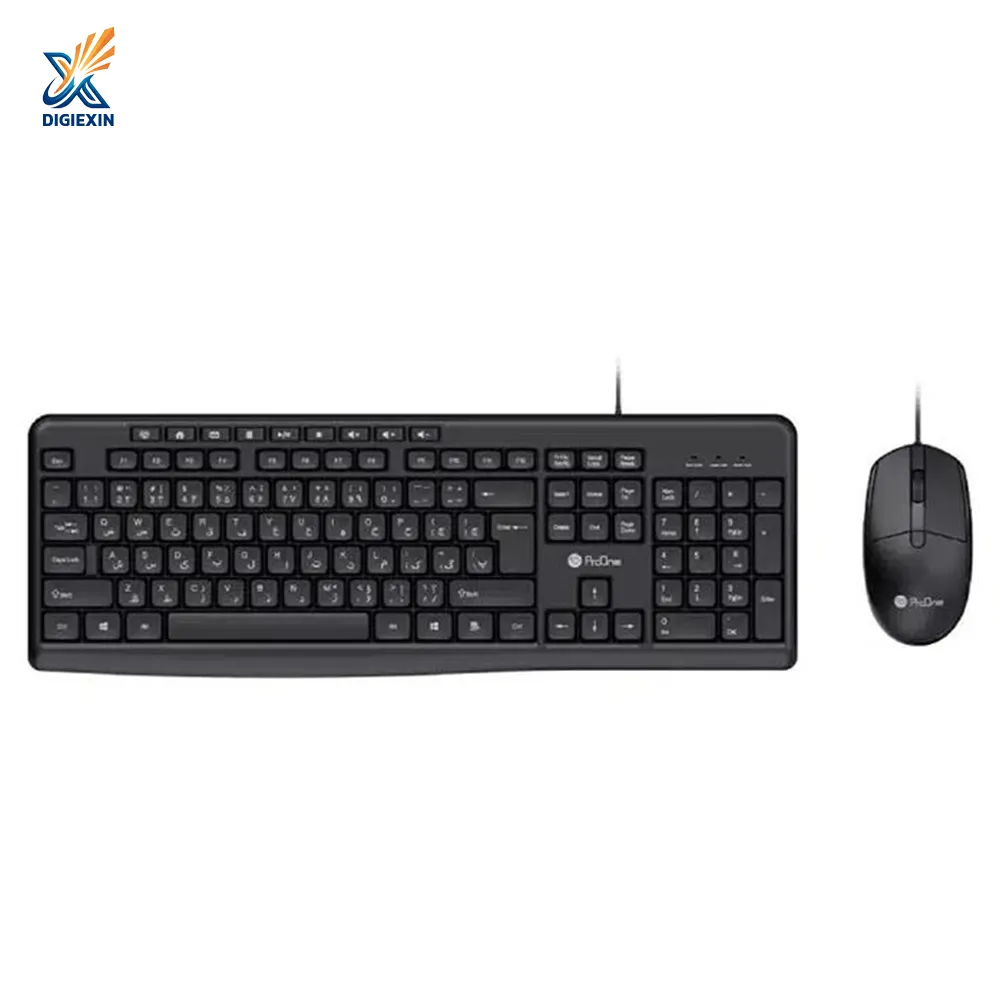 ست کیبورد و ماوس باسیم پرووان مدل PMK30 2 ست کیبورد و ماوس باسیم پرووان مدل PMK30 - Image 1