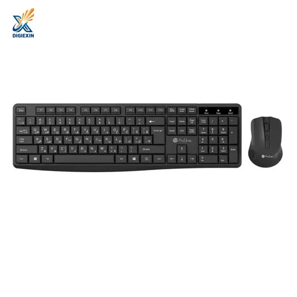 ست کیبورد و ماوس بی‌سیم پرووان مدل PMK25W