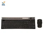 ست کیبورد و ماوس تسکو مدل TSCO TKM-7106 رنگ سفید