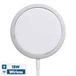 شارژر MagSafe اپل 15 واتی بی‌سیم با کابل USB-C و طراحی مغناطیسی