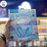 هدفون بلوتوثی هوکو مدل W42 رنگ آبی - تصویر 2