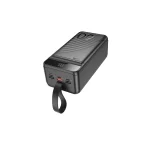 پاوربانک هوکو مدل J123C 60000 میلی‌آمپر با صفحه نمایش LCD و چهار پورت خروجی