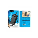 پاوربانک هوکو مدل J123C 60000 میلی‌آمپر با صفحه نمایش LCD و چهار پورت خروجی