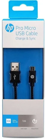 کابل HP مدل Pro USB به Type-C 1 متری با روکش کنفی-ژله‌ای و سر آلومینیومی