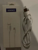 کابل microUSB 1 متری USB-A به microUSB با کانکتورهای فلزی و روکش پلاستیکی