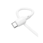 کابل بروفون مدل BX93 USB به USB-C 25 سانتی‌متری با محافظت از شارژ و طراحی جمع‌وجور