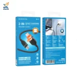 کابل تبدیل USB-C به USB-C بروفون مدل BU45 60W طول 1.2 متر - تصویر 3