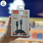 کابل شارژ و انتقال داده تایپ سی به تایپ سی الدینیو مدل LC442c طول 2 متر - تصویر 2