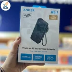 پاوربانک ۳۰ وات Anker مدل A1384,پاوربانک ۳۰ وات انکر ظرفیت ۲۰۰۰۰ میلی‌آمپر ساعت,پاوربانک ۳۰ وات انکر