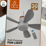 پنکه و چراغ شارژی امگا مدل ELF500 - تصویر 4